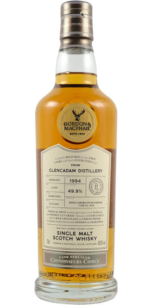 Glencadam 1994 GM Connoisseurs Choice - Cask Strength 27 Year Old (2021) Release (Cask #4016) Scotch Whisky | 700ML at CaskCartel.com