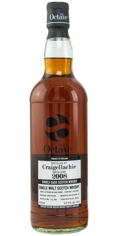 Craigellachie The Octave Single Cask #7535389 2008 13 Year Old Whisky | 700ML at CaskCartel.com