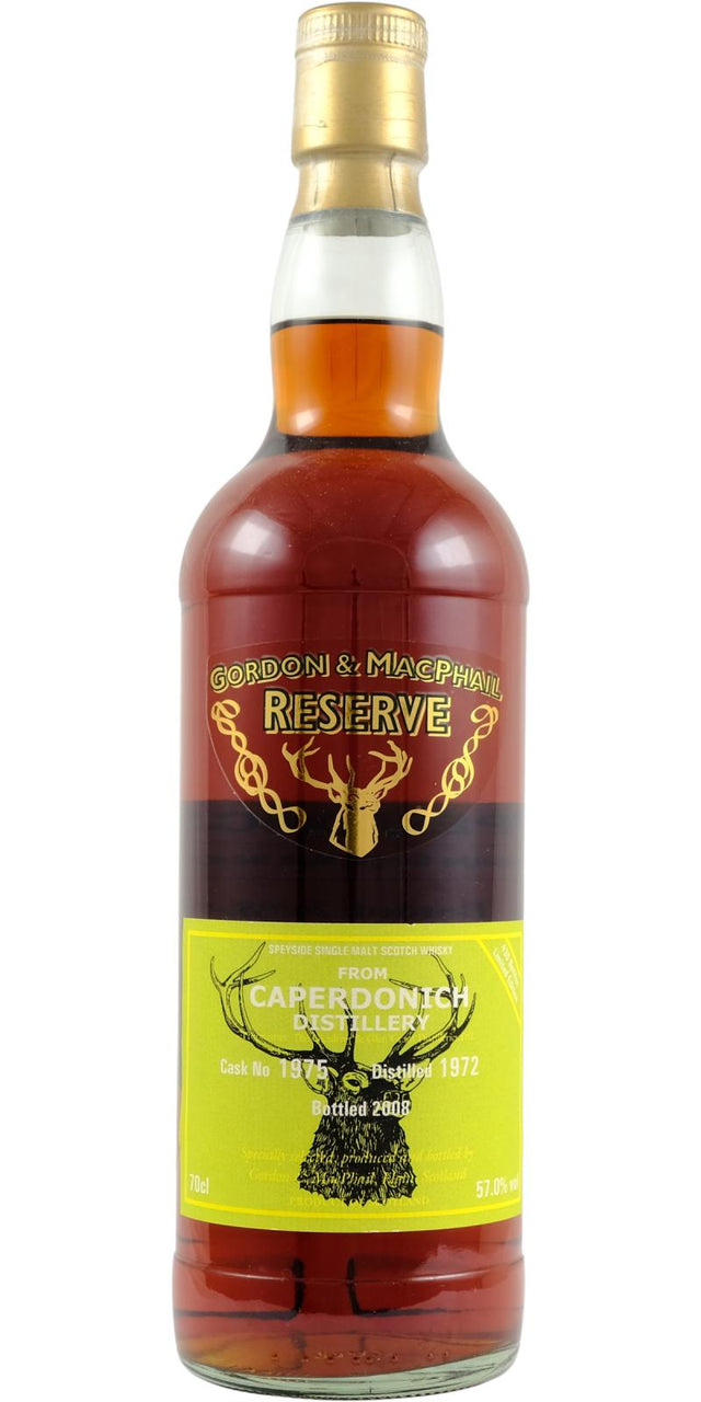 Caperdonich 1972 (Bottled 2008) Gordon & MacPhail Reserve Scotch Whisky | 700ML at CaskCartel.com