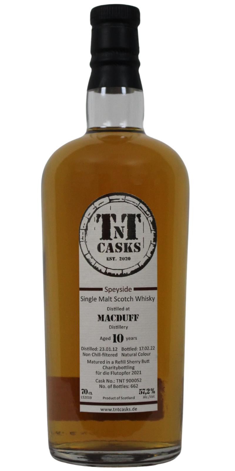 Macduff 2012 (TnT-Casks) 10 Year Old Single Malt Scotch Whisky | 700ML at CaskCartel.com