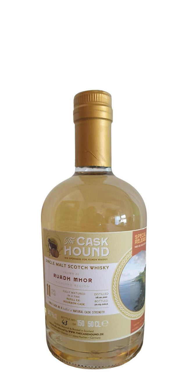 Ruadh Mhor 2011 (The Cask Hound) 11 Year Old Special Release - Single Cask Scotch Whisky | 500ML at CaskCartel.com