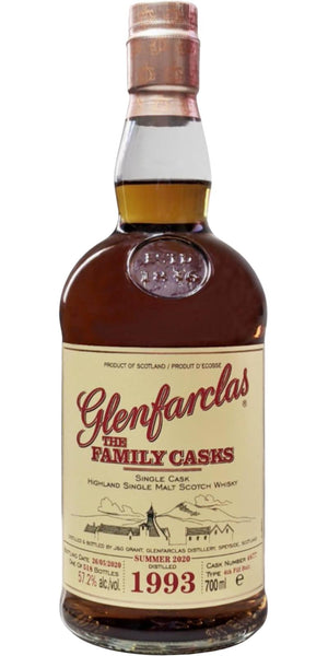 Glenfarclas 1993 The Family Casks (Release S20) (2020) Release (Cask #4677) Scotch Whisky | 700ML at CaskCartel.com