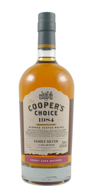 The Cooper's Choice 1984 Family Silver Sherry Cask Matured Scotch Whisky | 700ML at CaskCartel.com