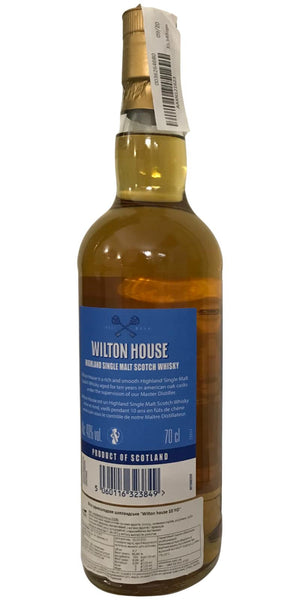 Wilton House 10 Year Old Highland Single Malt Scotch Whisky | 700ML at CaskCartel.com