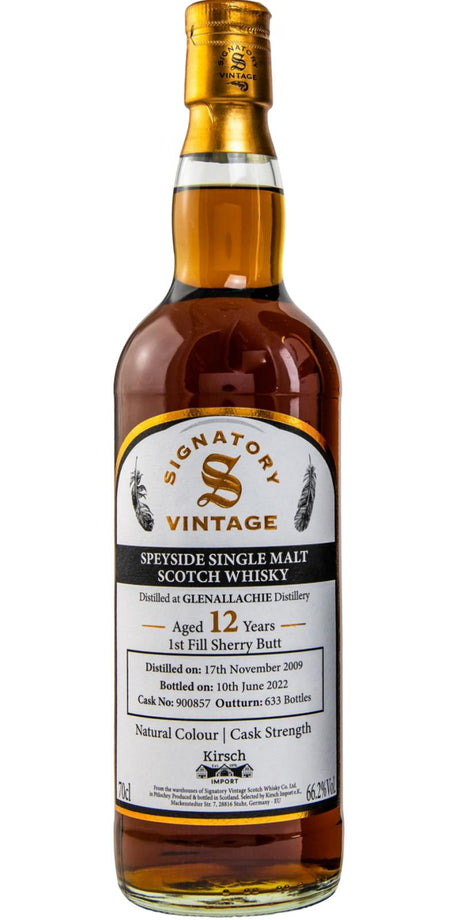 Glenallachie 2009 (Signatory Vintage) 12 Year Old Scotch Whisky | 700ML at CaskCartel.com