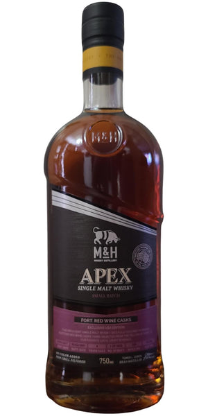 M&H 2017 - APEX Fort. Red Wine Casks 4 Year Old (2021) Release (Batch 006) Whisky at CaskCartel.com