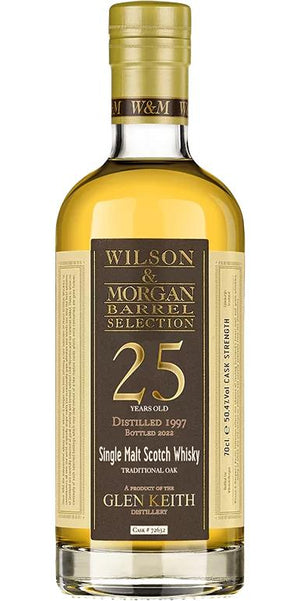 Glen Keith 1997 (Wilson & Morgan) 25 Year Old Barrel Selection Special Release Scotch Whisky | 700ML at CaskCartel.com