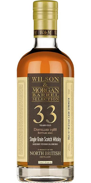 North British 1988 WM Barrel Selection - Cask Strength 33 Year Old (2021) Release (Cask #261940-43) Scotch Whisky | 700ML at CaskCartel.com