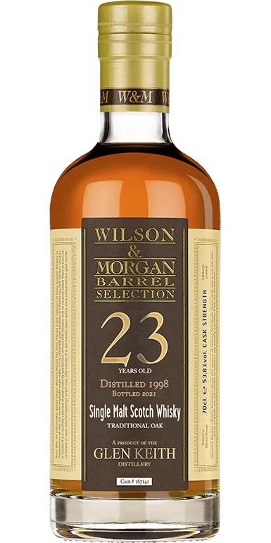 Glen Keith 1998 WM Barrel Selection - Cask Strength 23 Year Old (2021) Release (Cask #167141) Scotch Whisky | 700ML at CaskCartel.com