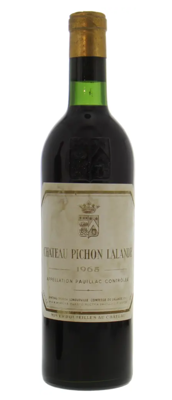 1965 | Chateau Pichon Comtesse de Lalande at CaskCartel.com