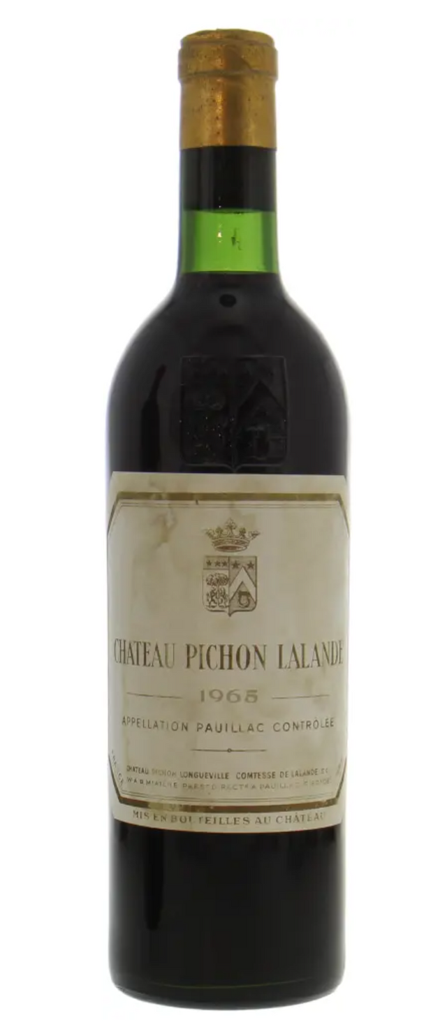 1965 | Chateau Pichon Comtesse de Lalande at CaskCartel.com