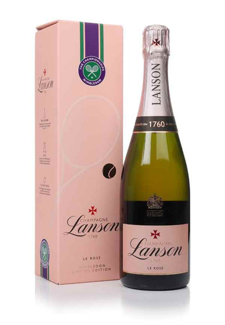 2022 | Champagne Lanson | Le Rosé Champagne - Wimbledon Edition at CaskCartel.com