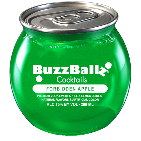 BuzzBallz Cocktails Forbidden Apple | 24x200ML at CaskCartel.com