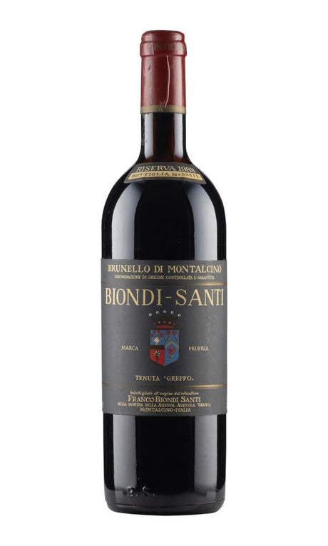 1988 | Biondi Santi | Tenuta Greppo Riserva at CaskCartel.com