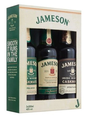 Jameson Irish whiskey Trilogy | 3x200ML at CaskCartel.com