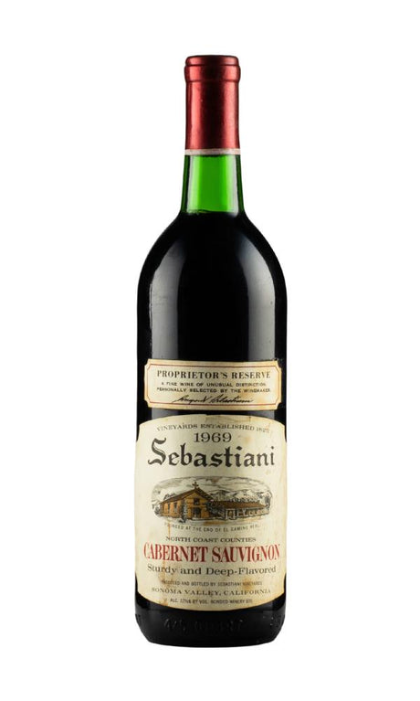 1969 | Sebastiani Vineyards and Winery | Proprietor's Reserve Cabernet Sauvignon at CaskCartel.com