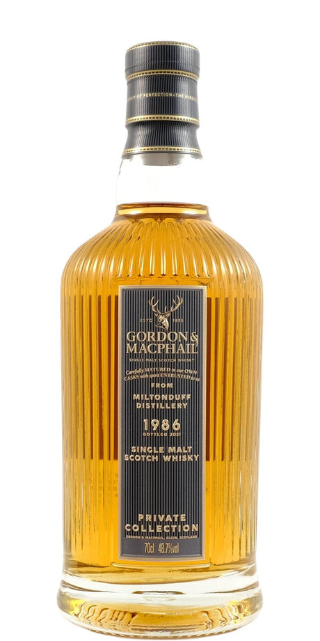 Miltonduff 1986 GM Private Collection (2021) Release (Cask #8453) Scotch Whisky | 700ML at CaskCartel.com