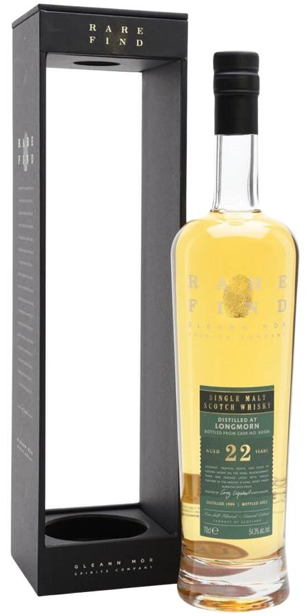 Longmorn 1999 (Gleann Mór) A Rare Find 22 Year Old Scotch Whisky | 700ML