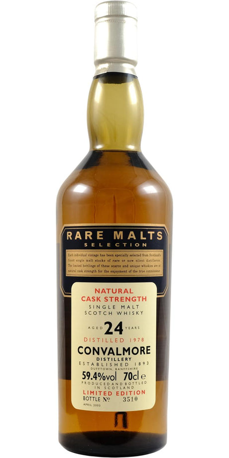 Convalmore 24 Year Old (D.1978, B.2003) Rare Malts Scotch Whisky | 700ML at CaskCartel.com