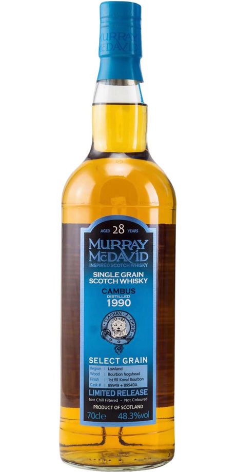 Cambus 28 Year Old (D.1990, B.2019) Murray McDavid Scotch Whisky | 700ML at CaskCartel.com