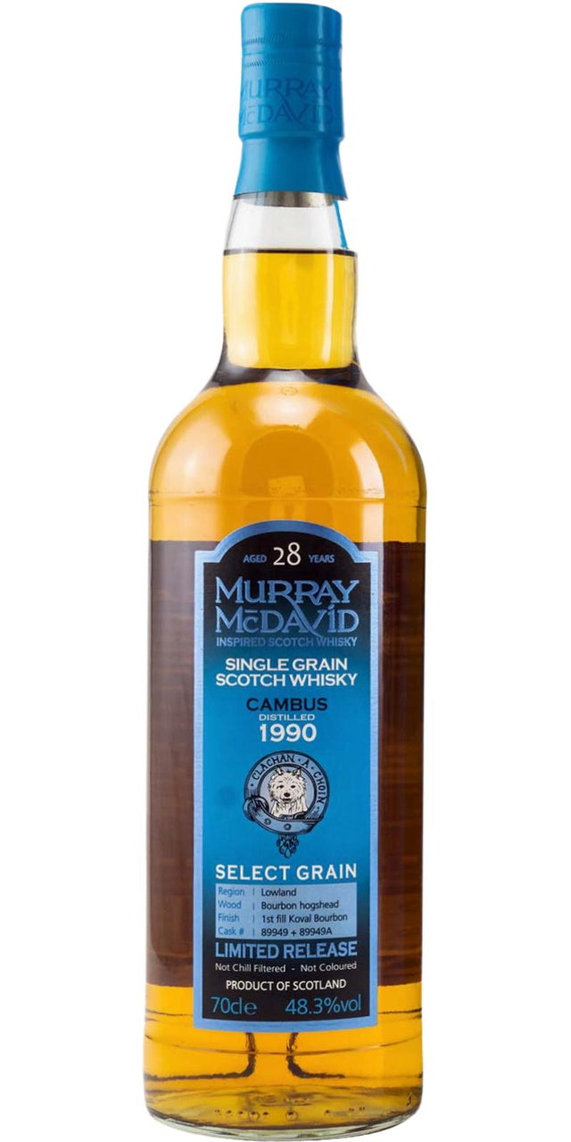 Cambus 28 Year Old (D.1990, B.2019) Murray McDavid Scotch Whisky | 700ML at CaskCartel.com