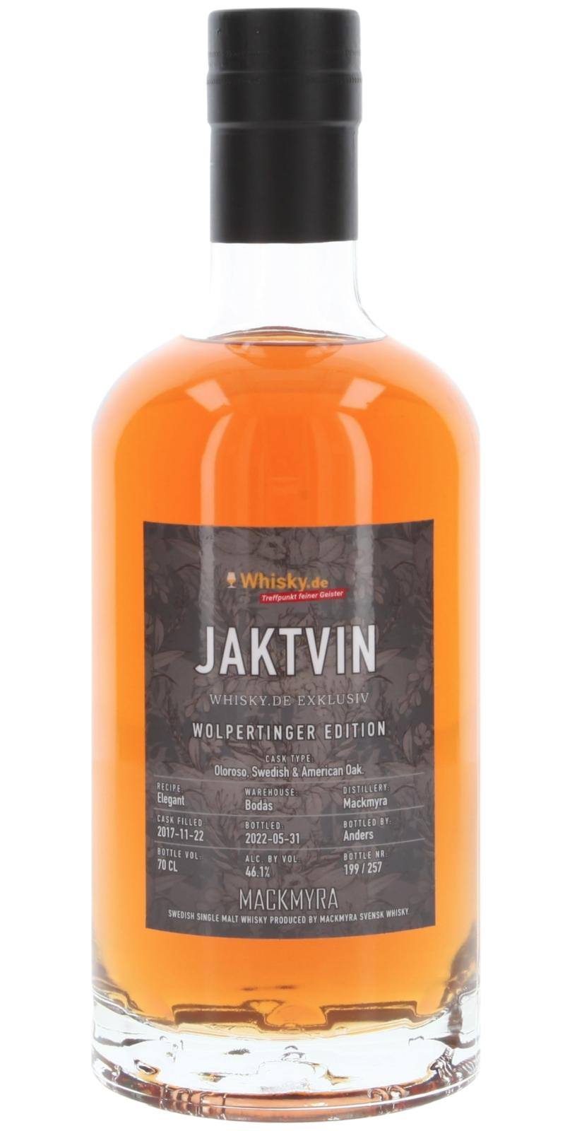 Mackmyra Jaktvin Single Malt Whisky at CaskCartel.com