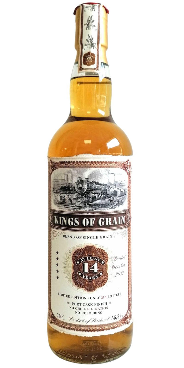 Kings of Grain JW Old Train Line 14 Year Old (2021) Release (Cask #3084) Scotch Whisky | 700ML at CaskCartel.com