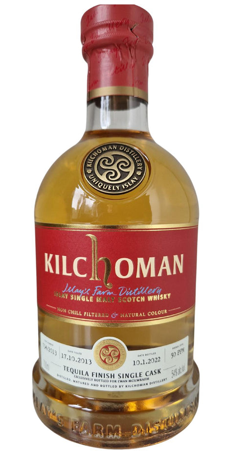 Kilchoman 2013 Tequila Single Cask Finish 8 Year Old Scotch Whisky | 700ML at CaskCartel.com