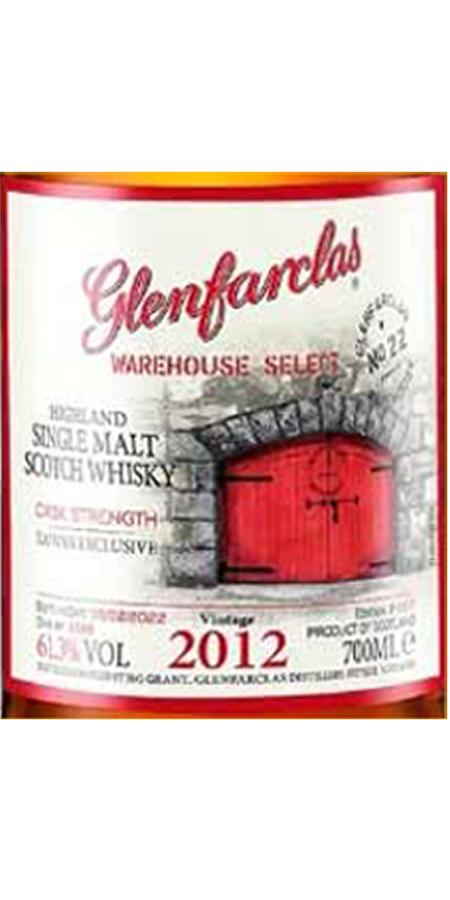 Glenfarclas 2012 Warehouse Select - Edition #007 Highland Single Malt Scotch Whisky at CaskCartel.com