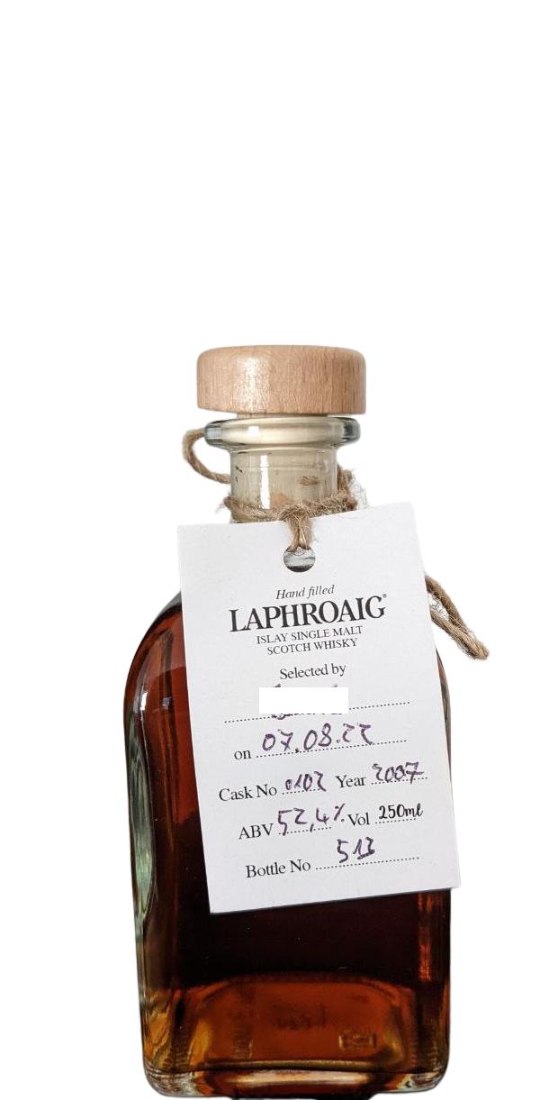 Laphroaig 2007 Handfilled at Distillery Islay Single Malt Scotch Whisky | 250ML at CaskCartel.com