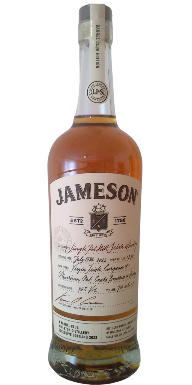 Jameson Single Pot Still Irish Whisky | 700ML at CaskCartel.com