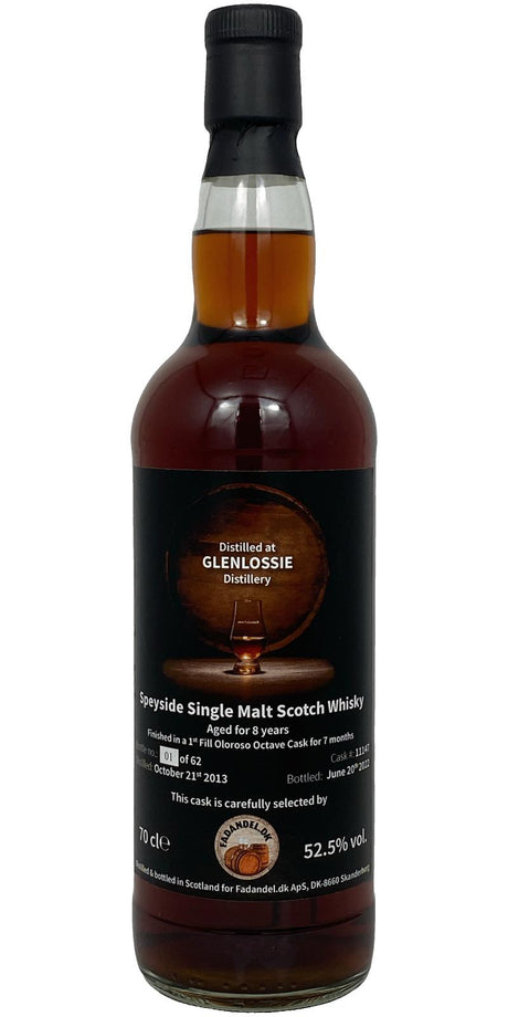 Glenlossie 2013 F.dk (8 Year Old) Speside Single Malt Scotch Whisky at CaskCartel.com