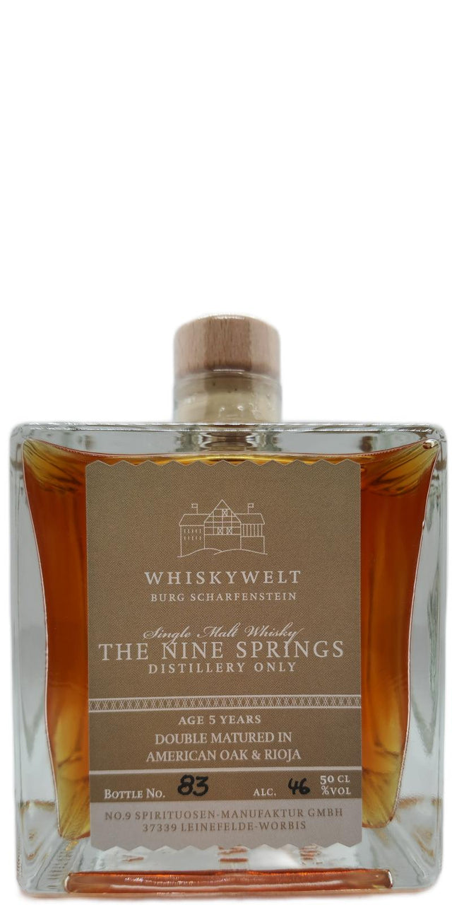 The Nine Springs 05-Year-Old Whiskywelt Burg Scharfenstein (5 Year Old) Single Malt Whisky at CaskCartel.com