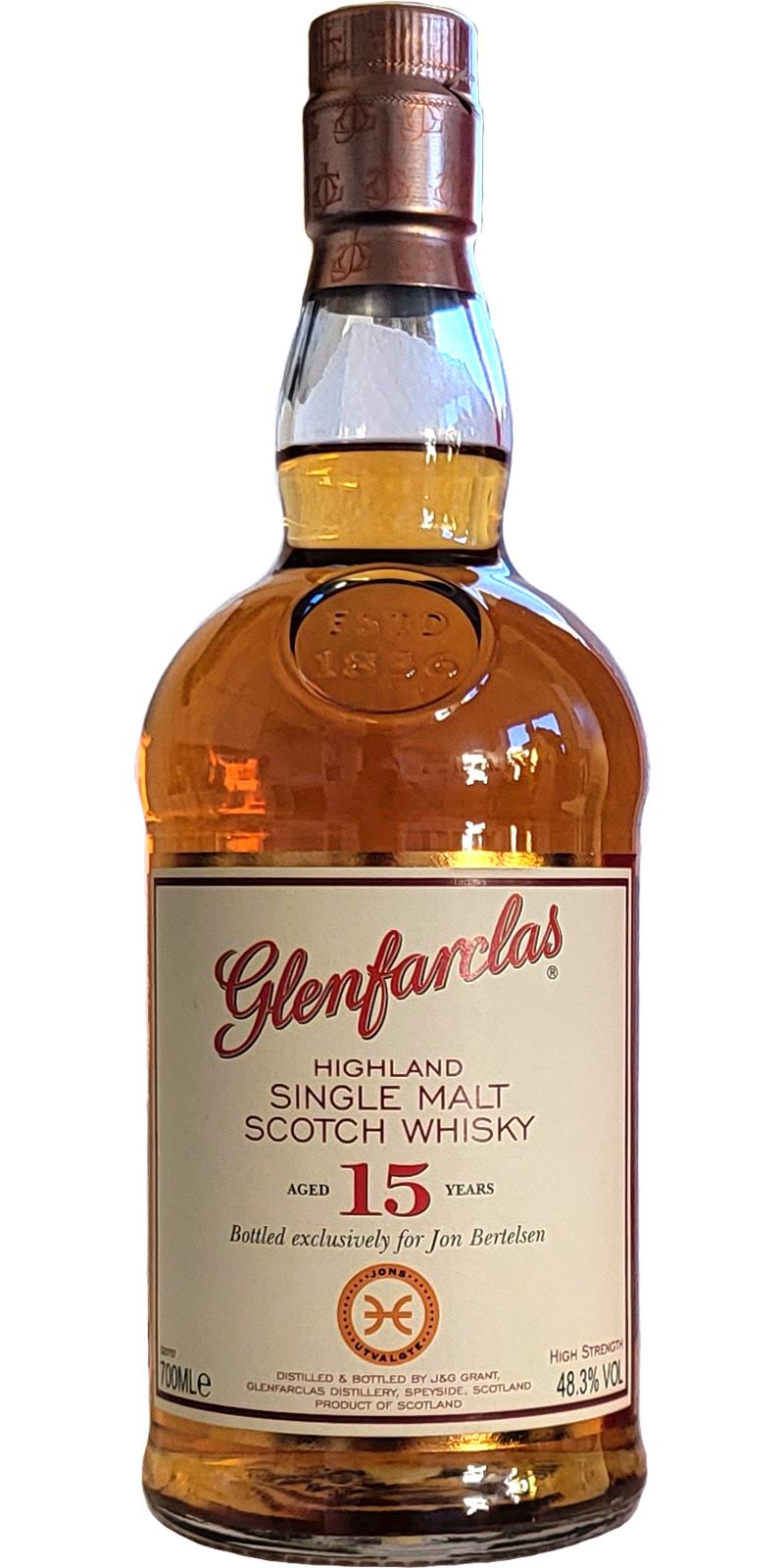 Glenfarclas 15-Year-Old Jons Utvalgte Single Malt Scotch Whisky at CaskCartel.com