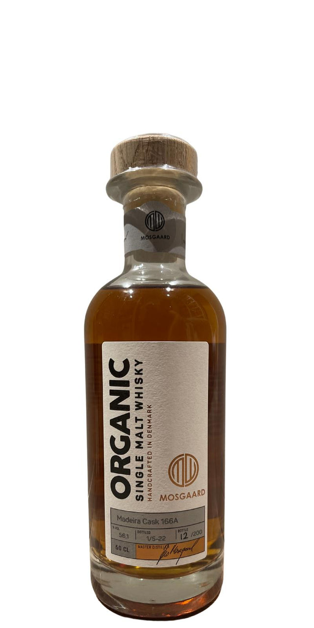 Mosgaard Organic 5 Year Old Madeira Cask Single Malt Whisky | 500ML at CaskCartel.com