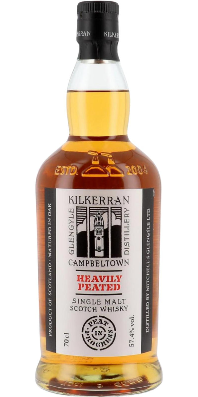 Kilkerran Heavily Peated Peat in Progress Batch 6 Single Malt Scotch Whisky | 700ML at CaskCartel.com
