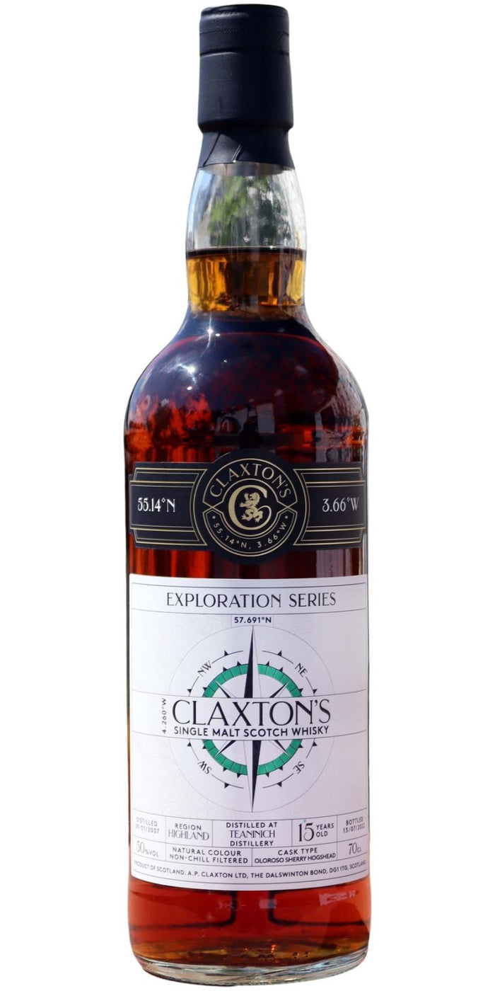 Teaninich Claxton's Exploration Series Oloroso Finish 15 Year Old Whisky | 700ML