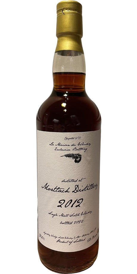 Mortlach 2012 (Signatory Vintage) Collection Plume (10 Year Old) Single Malt Scotch Whisky at CaskCartel.com