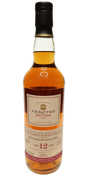 Miltonduff 2009 (A.D. Rattray) Cask Collection (12 Year Old) Single Malt Scotch Whisky at CaskCartel.com
