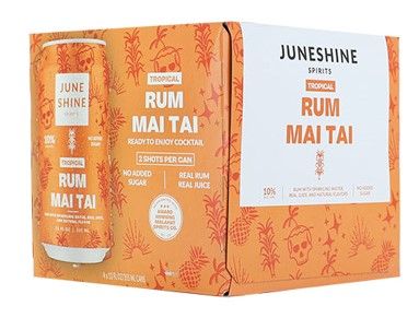 June Shine Rum Mai Tai Cocktail | 4x355ML at CaskCartel.com