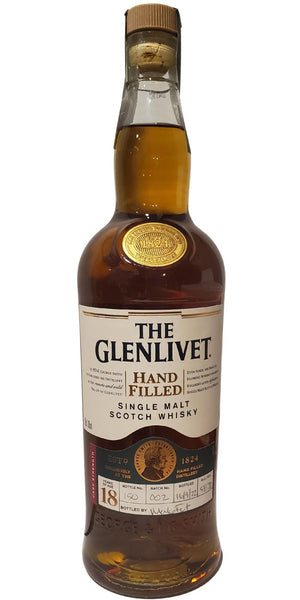 Glenlivet 18-Year-Old Hand filled at the distillery Single Malt Scotch Whisky at CaskCartel.com