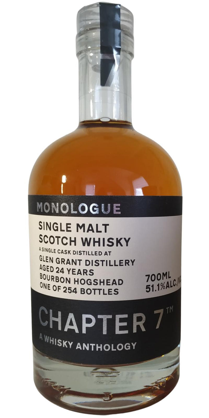 Glen Grant 1998 Chapter 7 Monologue 24 Year Old Scotch Whisky | 700ML