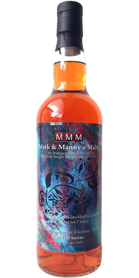 Glenallachie 2014 (Mark & Manny's Malts) Mythical Series (7 Year Old) Speyside Single Malt Scotch Whisky at CaskCartel.com
