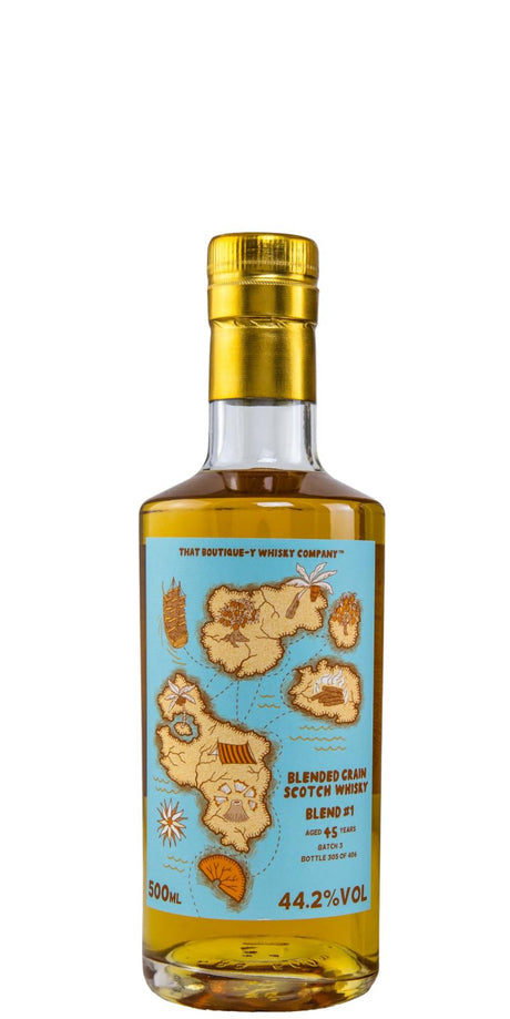 That Boutique y Whisky Company Blended Grain #1 Batch #3 45 Year Old Whisky | 500ML at CaskCartel.com