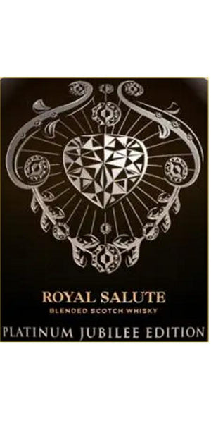 Royal Salute Platinum Jubilee Edition (Chivas) The Cullinan V Brooch Scotch Whisky | 700ML at CaskCartel.com
