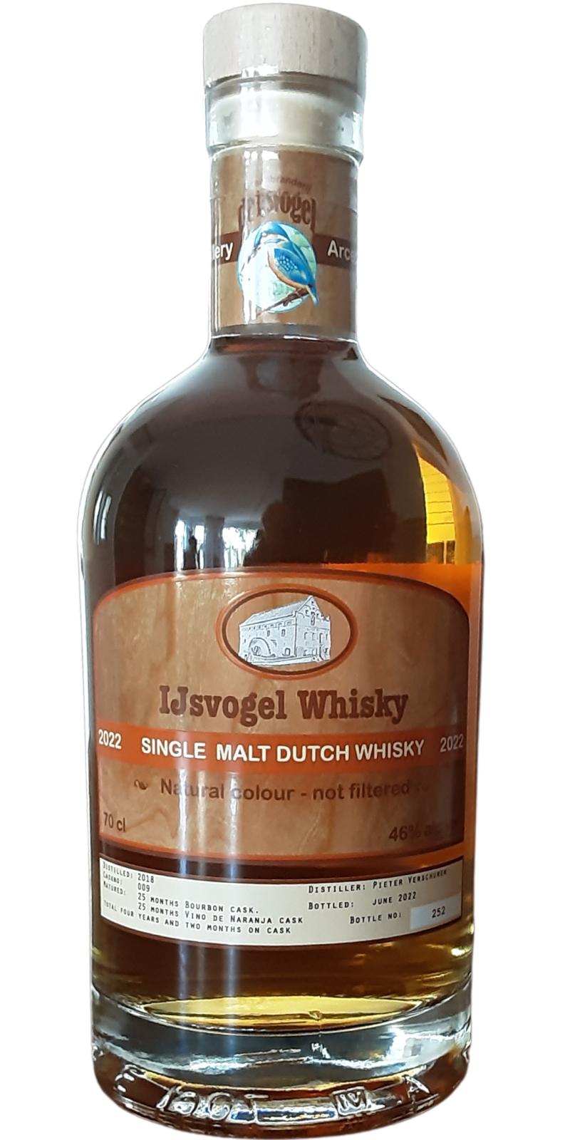 De IJsvogel 4 Year Old Single Malt Dutch Whisky | 700ML at CaskCartel.com