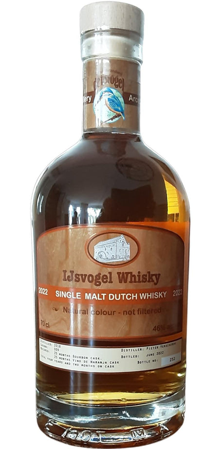 De IJsvogel 4 Year Old Single Malt Dutch Whisky | 700ML at CaskCartel.com