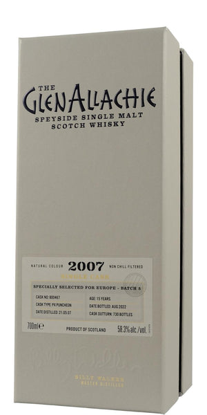 Glenallachie 2007 Single Cask for Europe - Batch 5 (15 Year Old) Speyside Single Malt Scotch Whisky at CaskCartel.com
