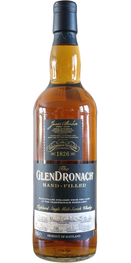 Glendronach 2012 Hand-filled at the distillery Highland Single Malt Scotch Whisky at CaskCartel.com