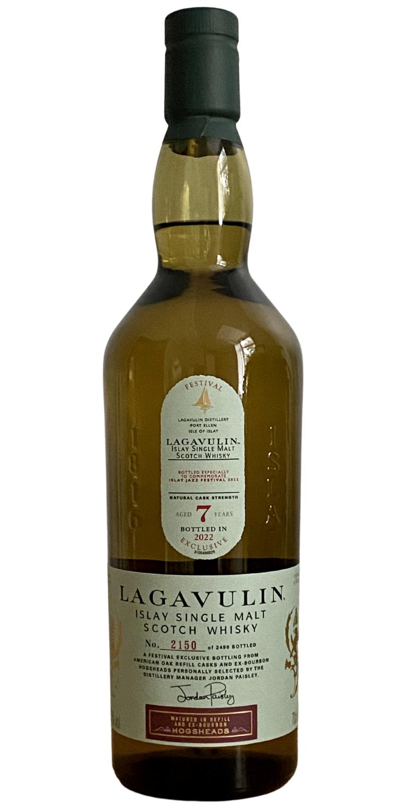 Lagavulin 07-Year-Old Islay Jazz Festival 2022 Single Malt Scotch Whisky at CaskCartel.com